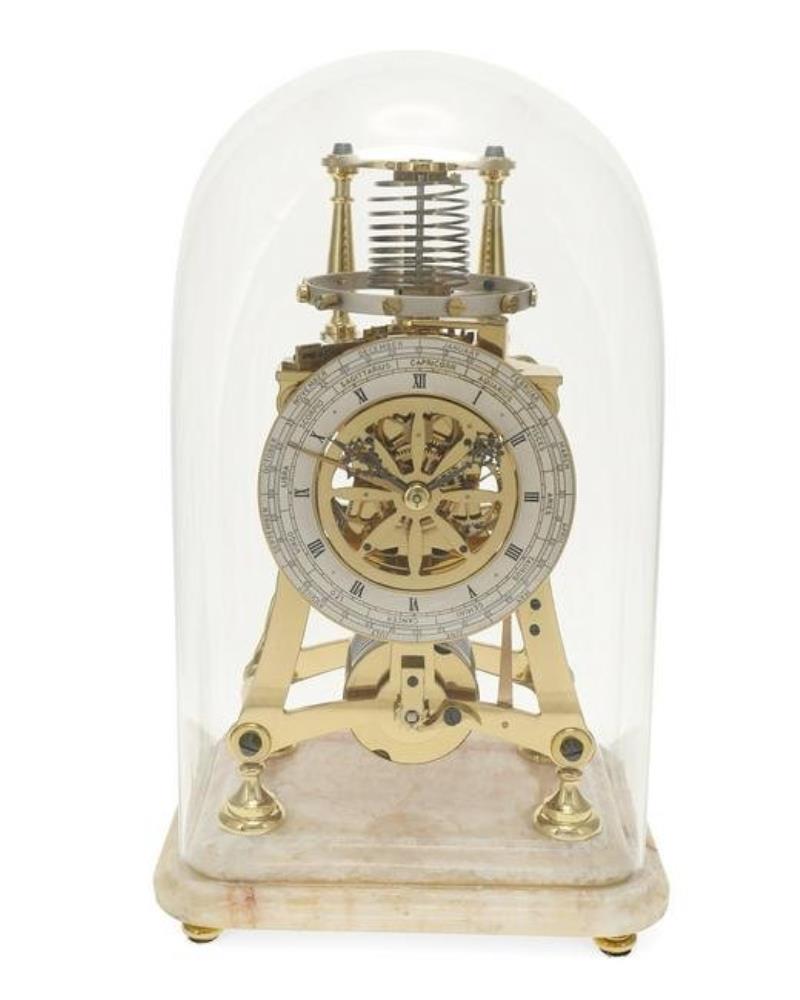 An E. Dent and Co. skeleton clock