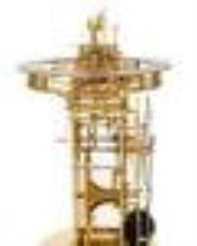 A Frank Monk orrery clock