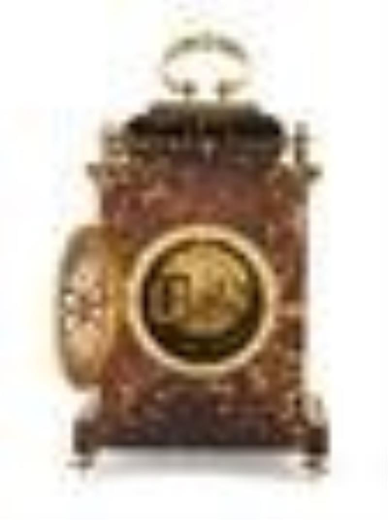 Tortise Shell Clock A French Tortoise Shell Carriage Clock Price Guide