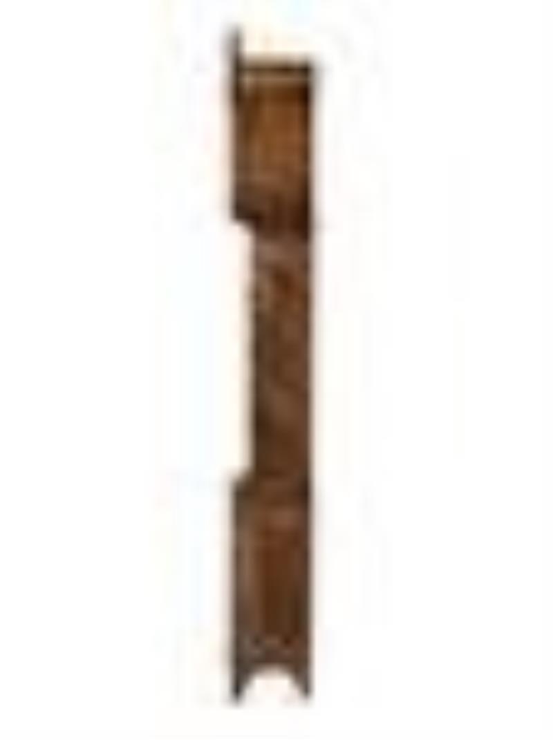 A Federal Grain-Paint Decorated Tall Case Clock