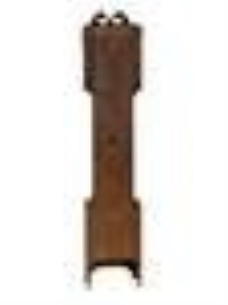 A Federal Grain-Paint Decorated Tall Case Clock