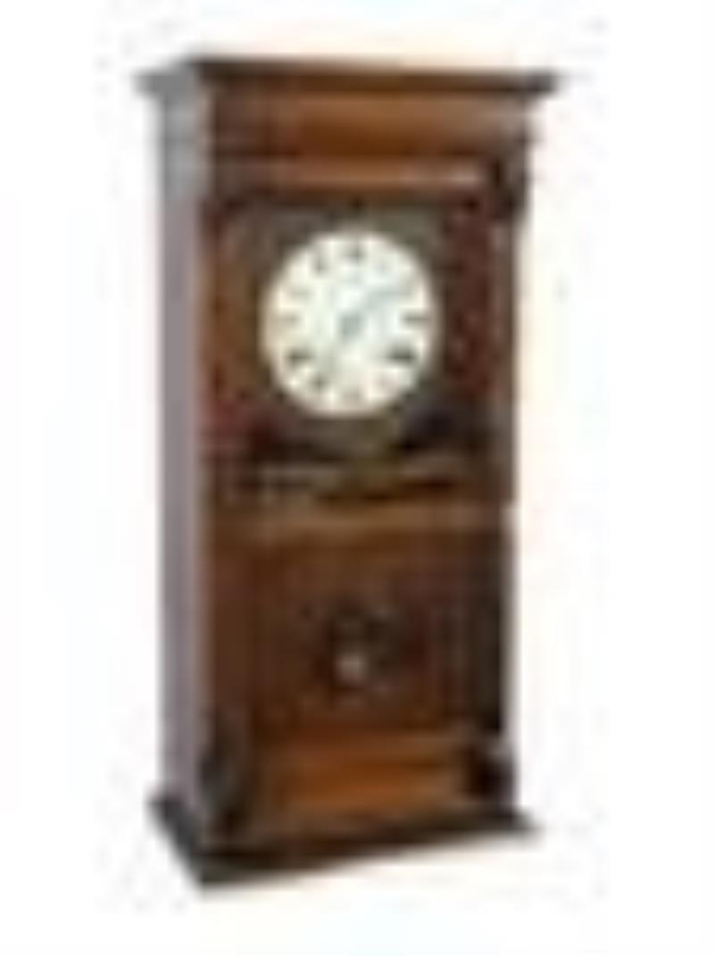 A Cincinnati Time Recorder Clock