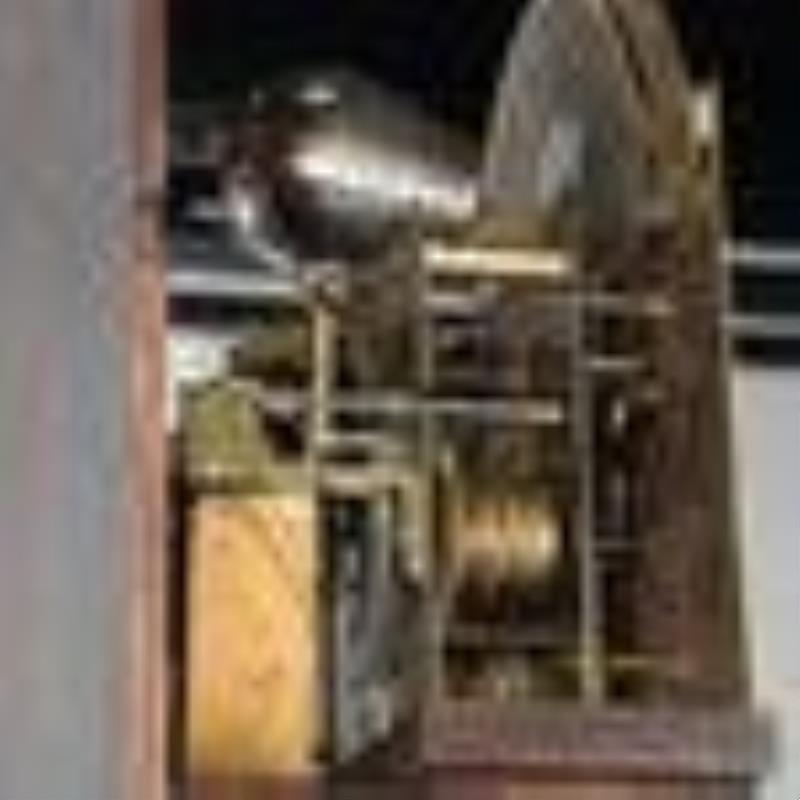 Chippendale Style Oak Tall Case Clock