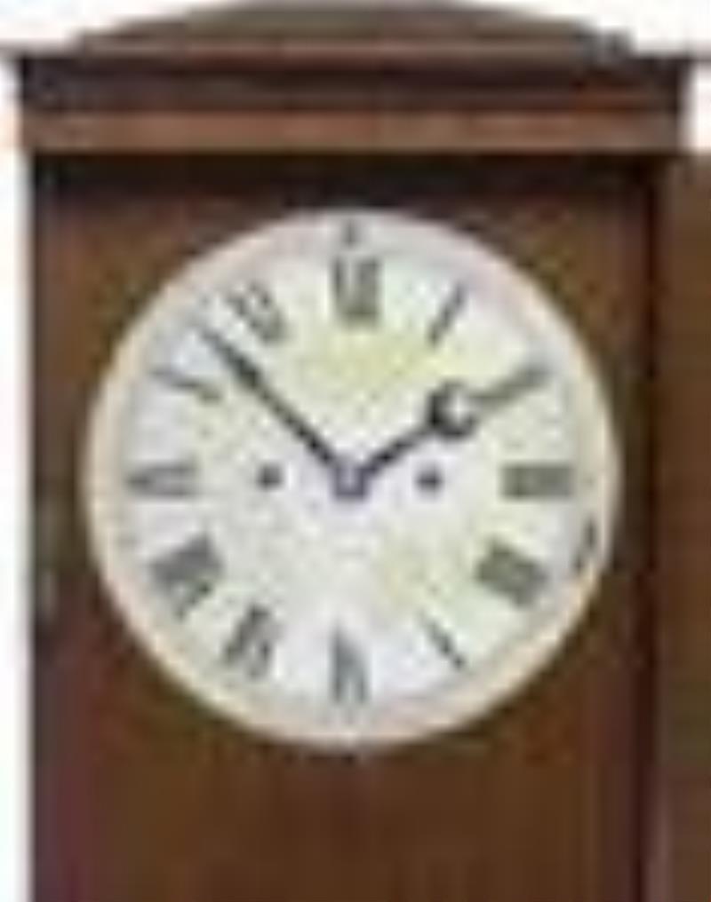 A fine early 19th century rosewood table clock