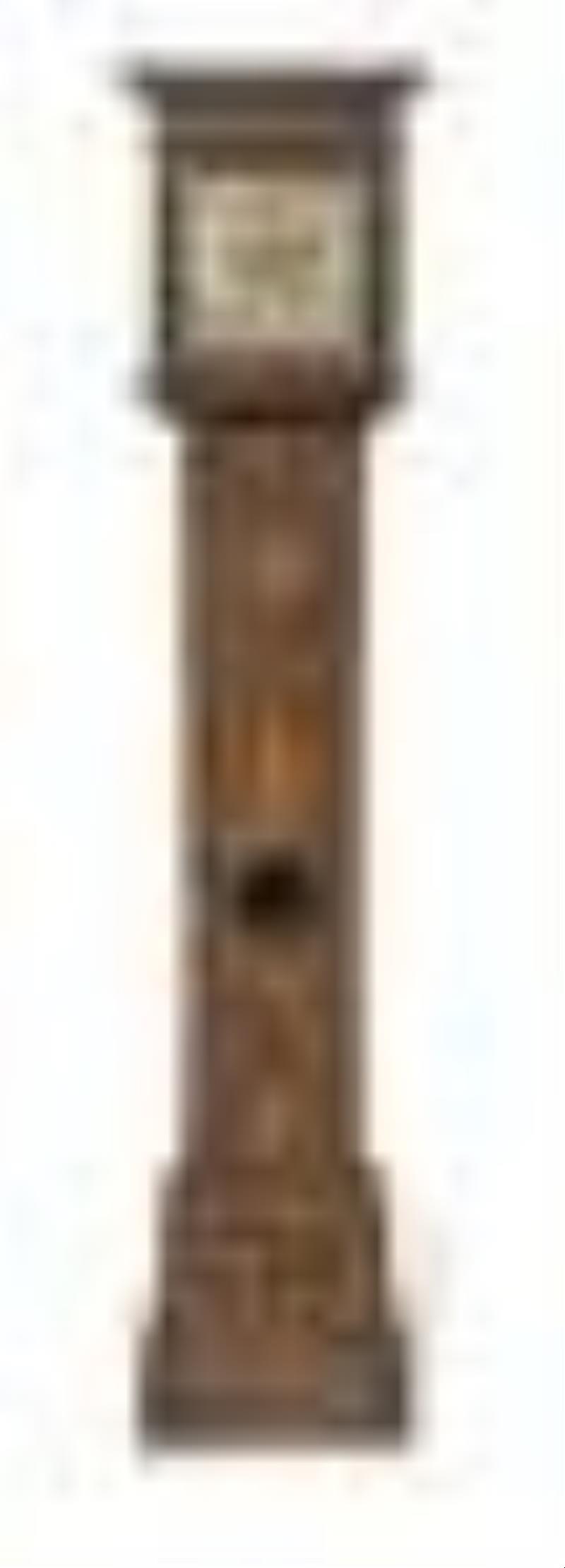 A late 17th century marquetry longcase clock with ten