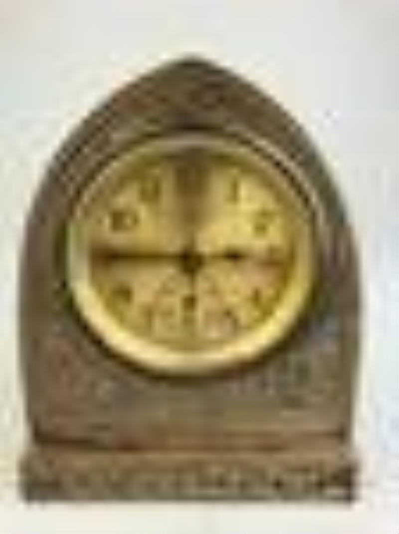 Tiffany desk clock in the "Venetian" pattern.
