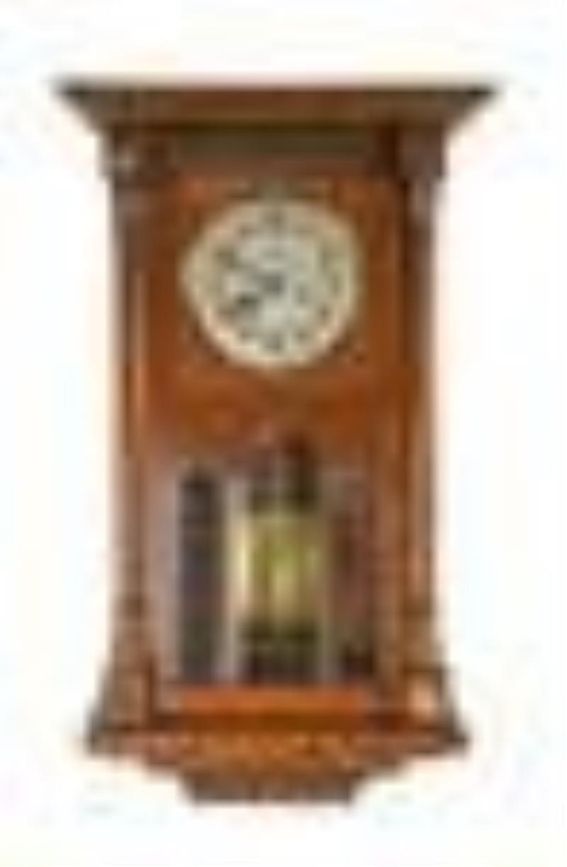 Hermle Walnut Regulator Clock Price Guide