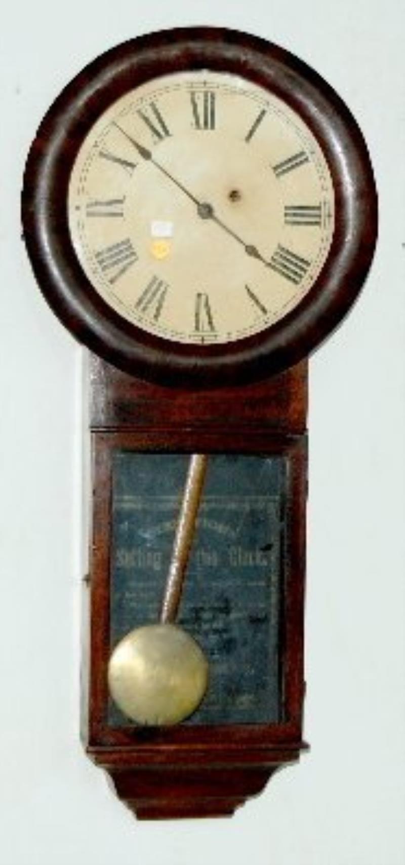 Seth Thomas No. 2 Hanging Regulator Clock