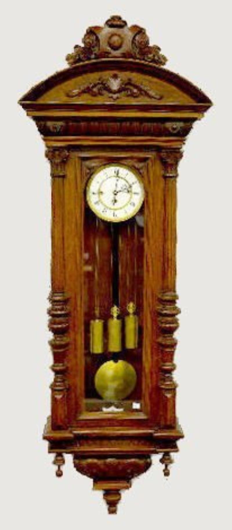 Large Grand Sonnerie Vienna Wall Clock