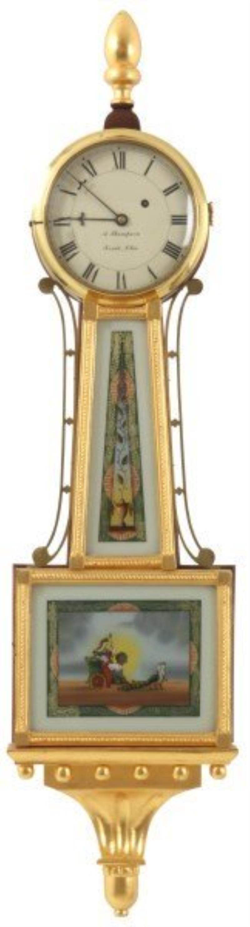 20th Century American Presentation Banjo Clock