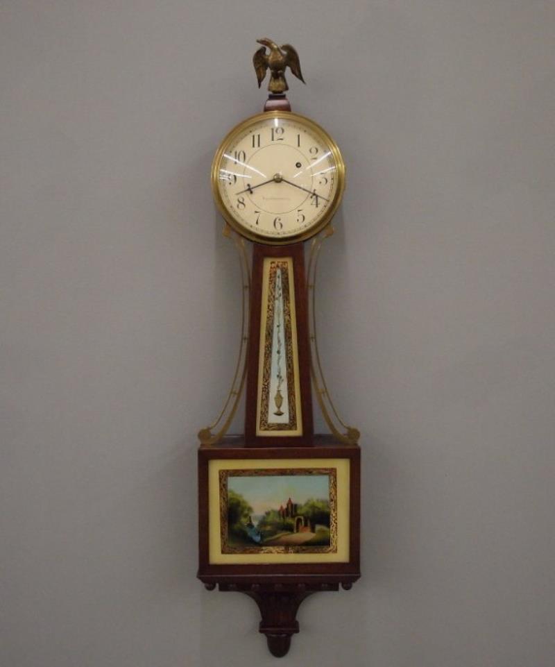 Waltham Banjo clock