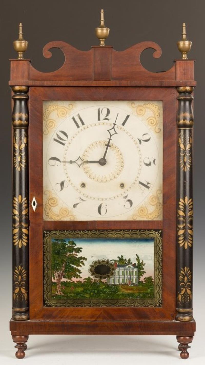 Chauncey Ives Jester Top Shelf Clock