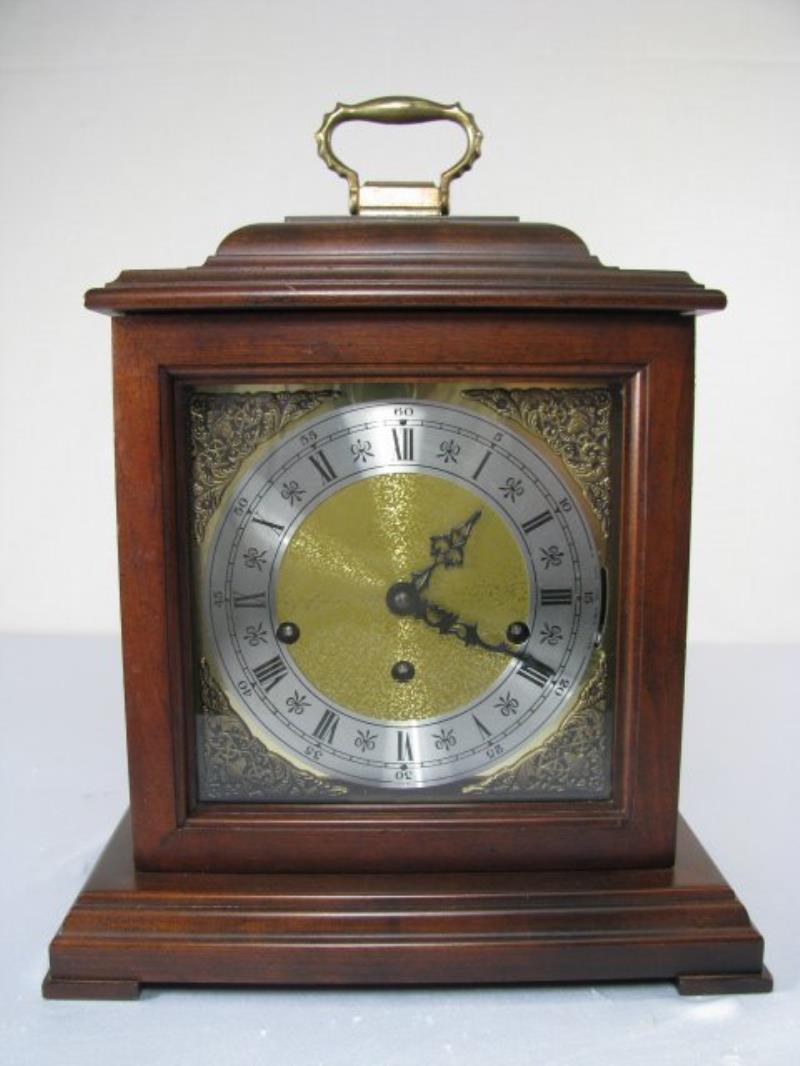 FRANZ HERMLE 2 JEWEL BRACKET CLOCK