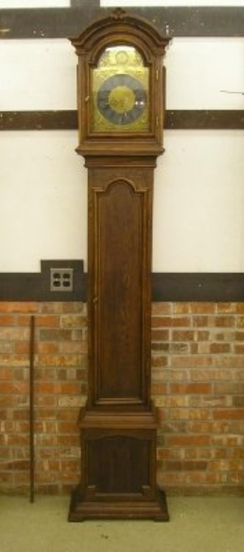 Oak Grandfather clock