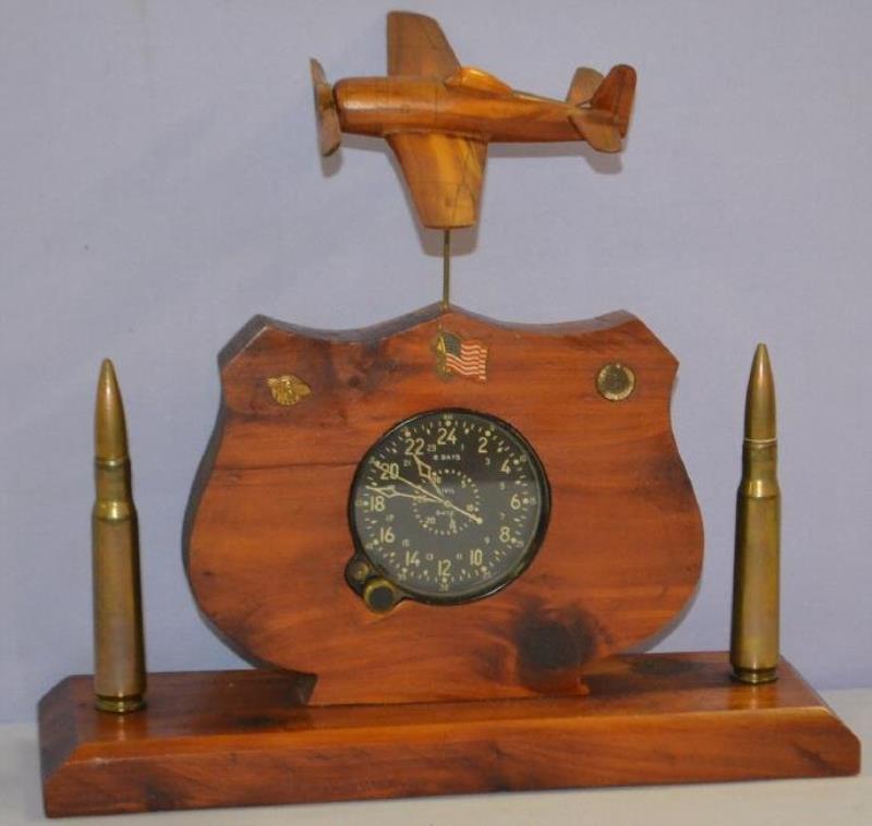 Vintage Commemorative Service Clock