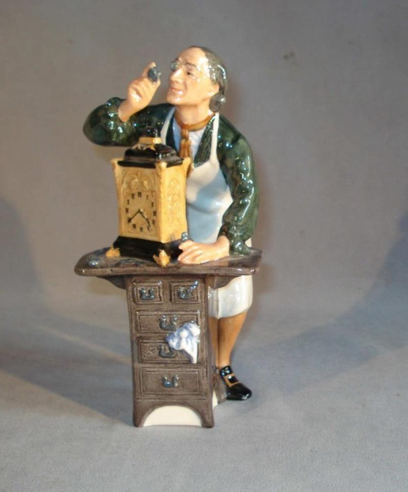 Royal Doulton Porcelain Figurine of Clockmaker