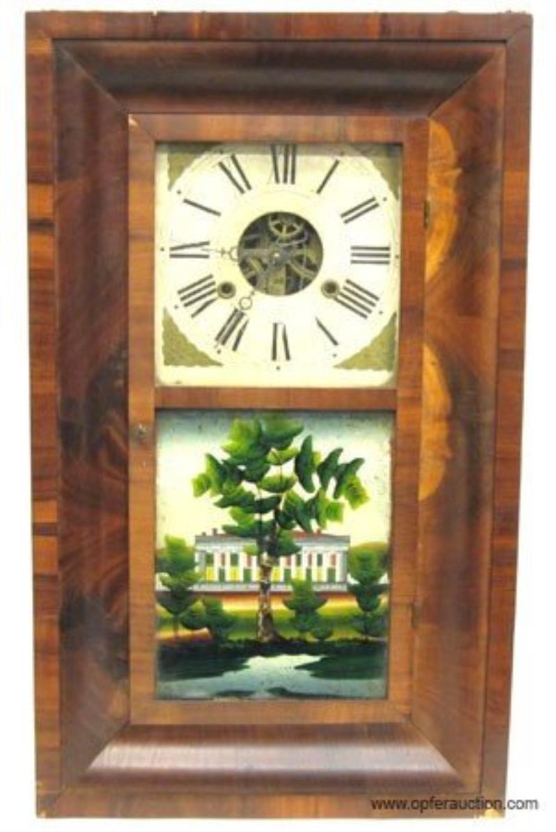 ALDEN A. ATKINS OGEE CLOCK