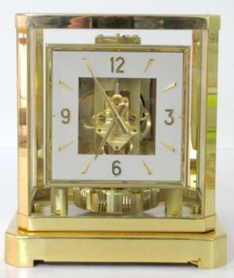 Le Coultre Atmos 15J Brass Shelf Clock