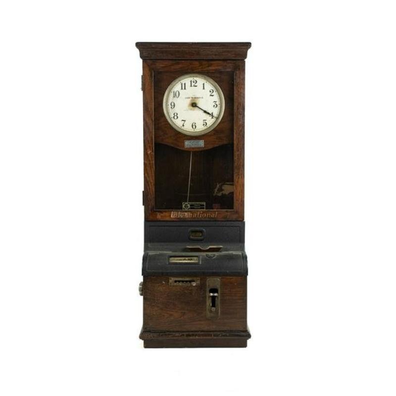 1900’s Time Clock by International Time Recording Co.