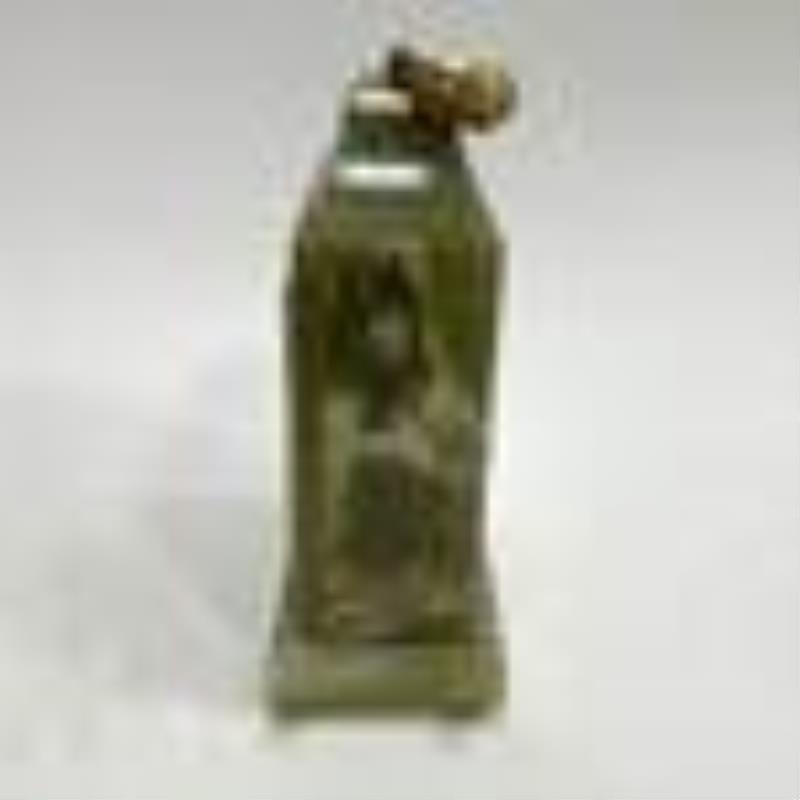 IMHOF very high-grade table clock with 1/2-hour strike