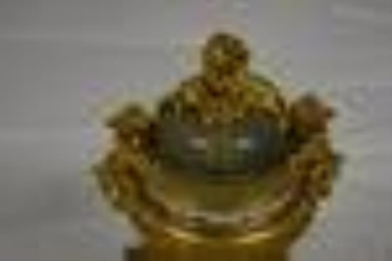 French Rotary Cercle Tournant Clock