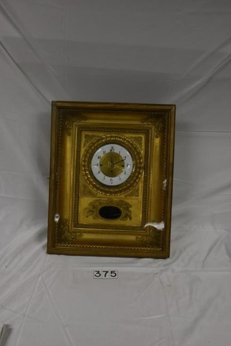 Picture Frame Musical Wall Clock