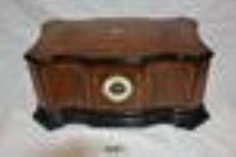 Rare Clock Front Cylinder Music Box