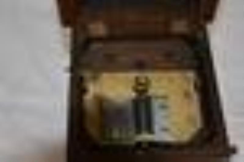 Musical Clock with Symphonion Music Box