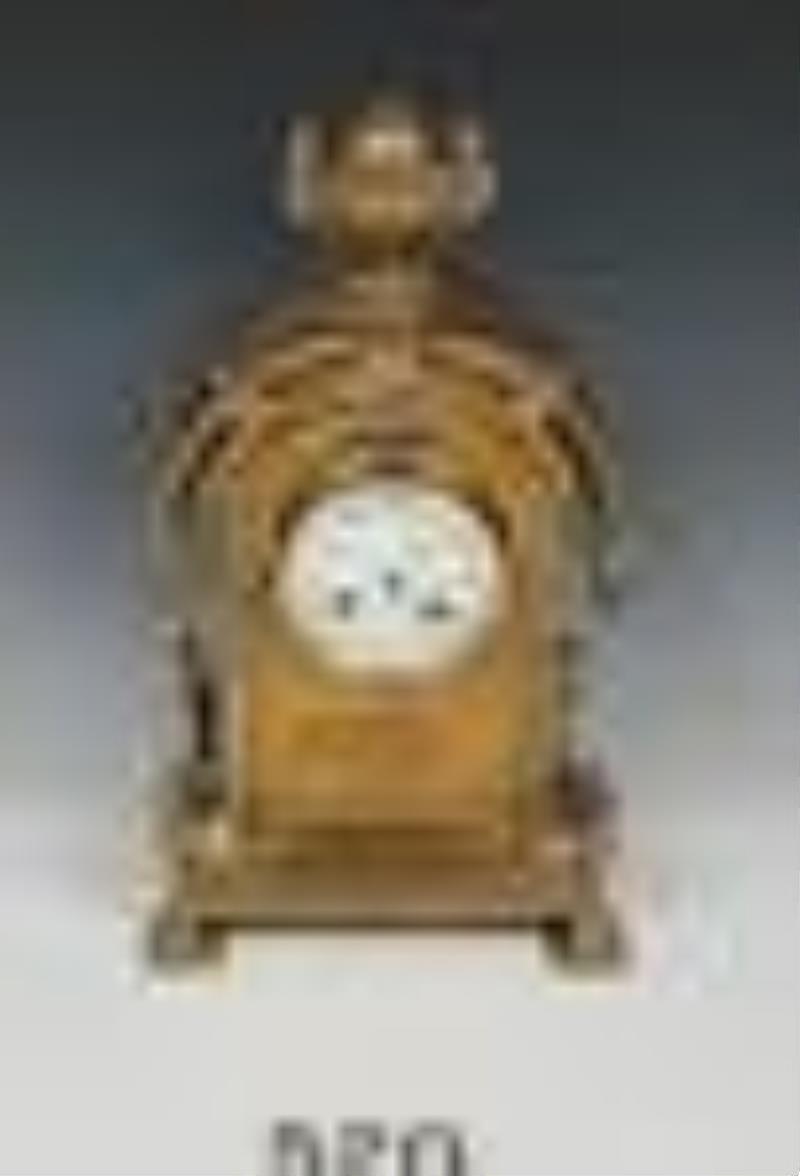 English Brass Mantle clock