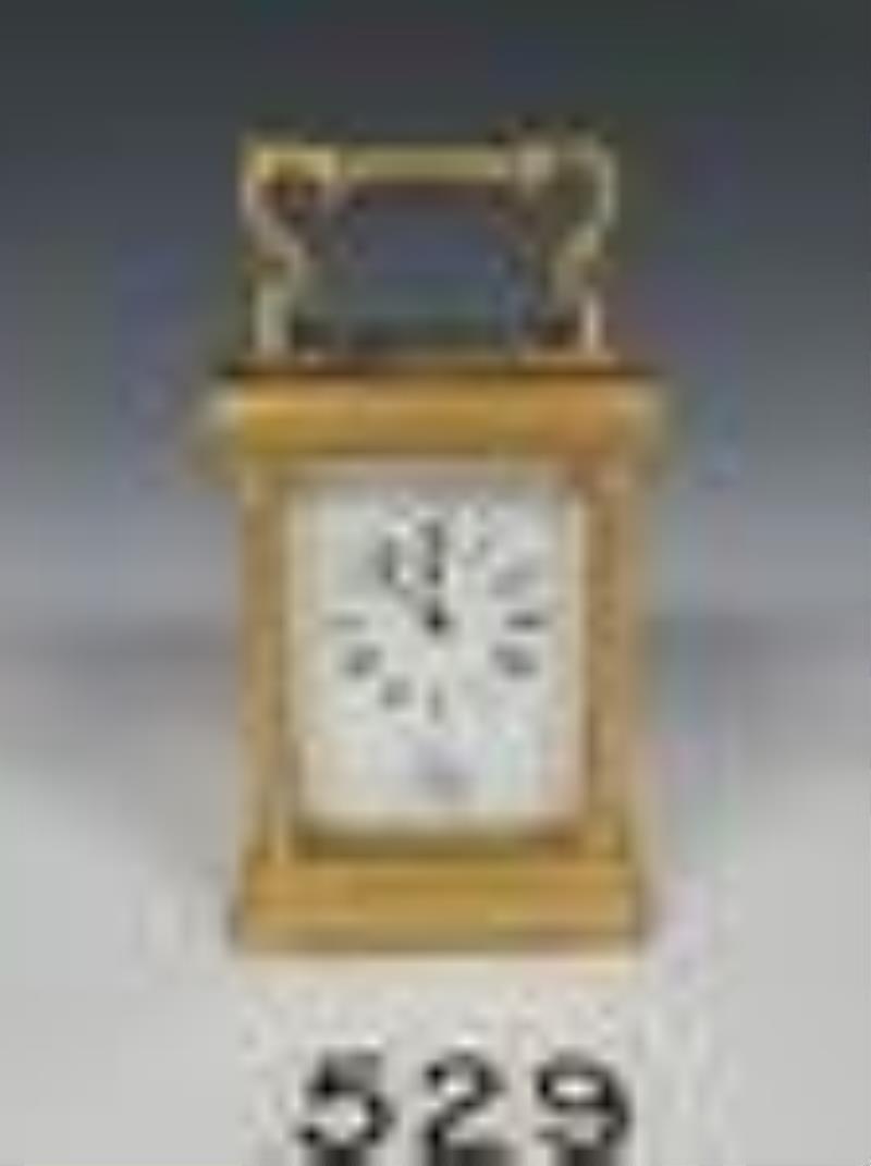 Excellent Brass Carriage Clock