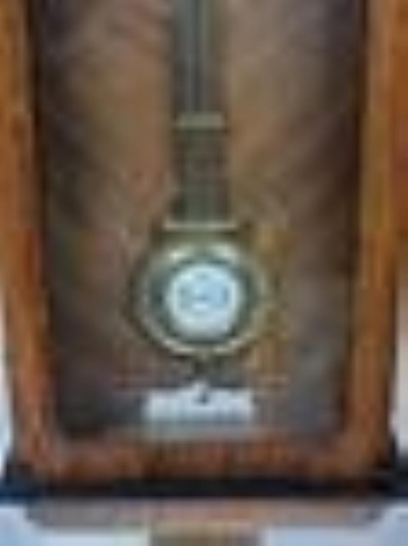 German Porcelain Dial Wall Clock
