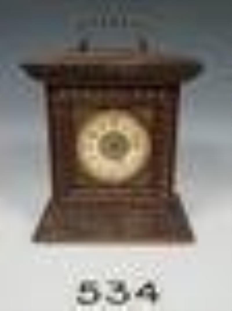 German Alarm & Cylinder Musical Clock