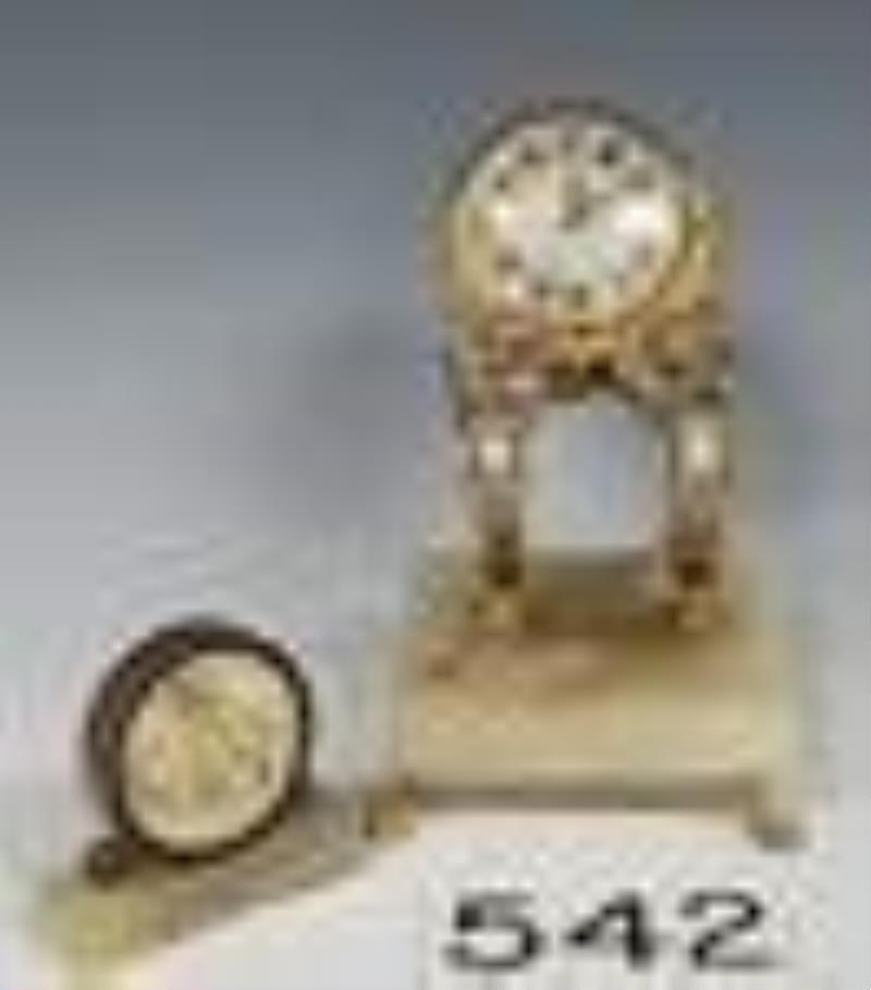 Figural Desk Clock