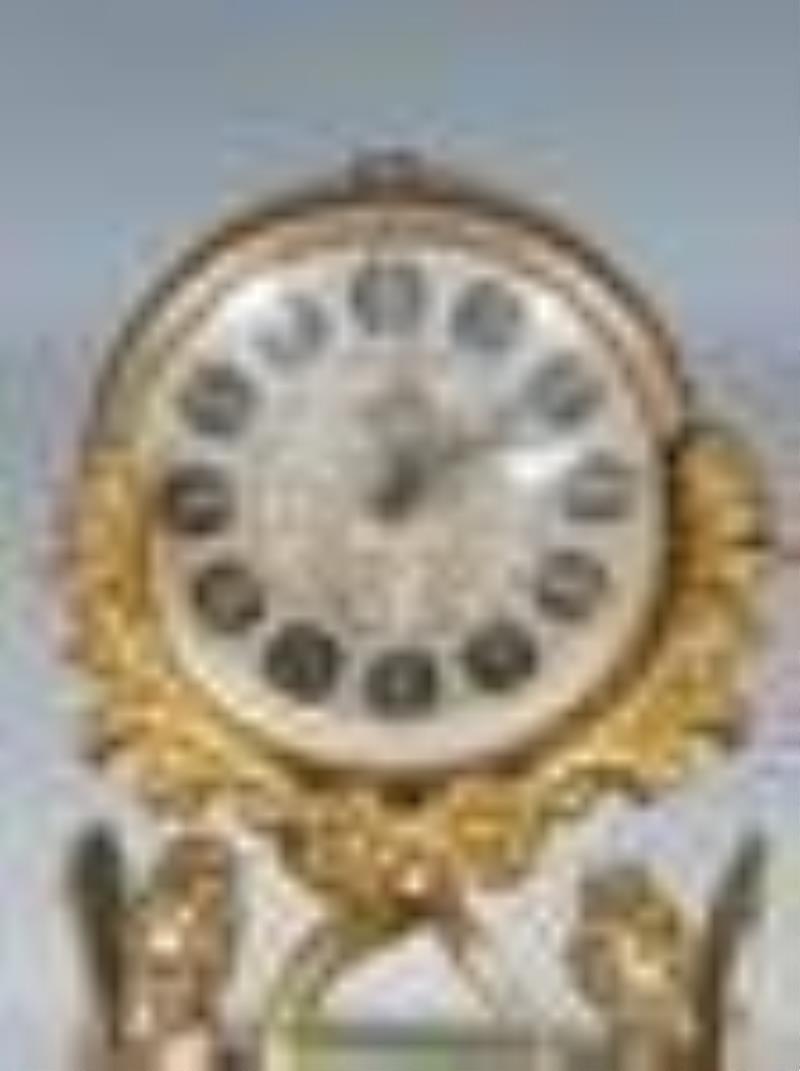 Figural Desk Clock