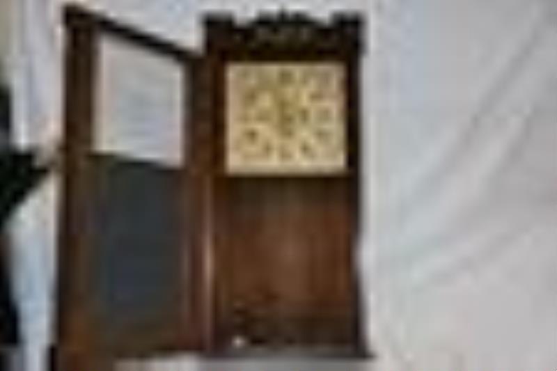 Empire Style Shelf Clock