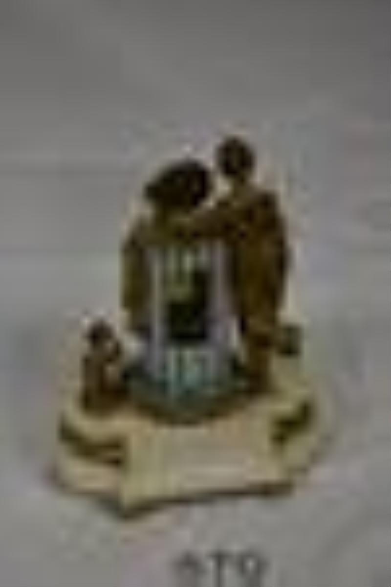 Excellent Figural French Mantle Clock