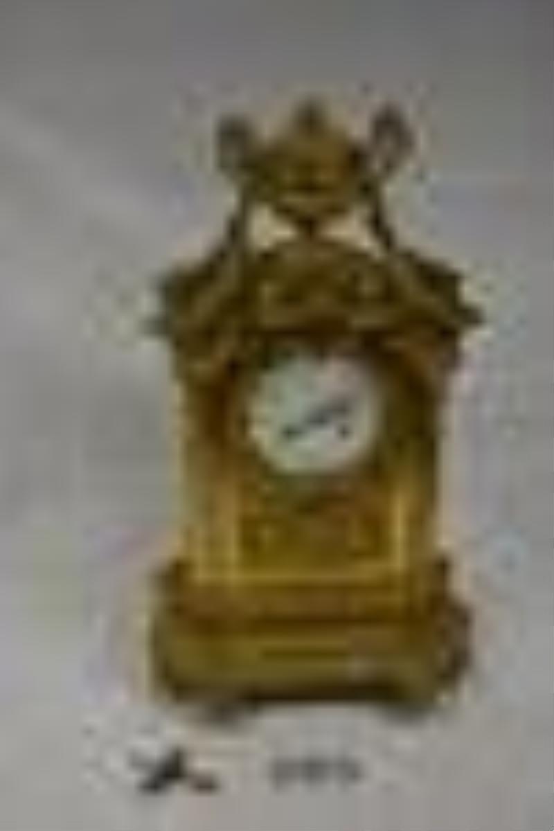 Excellent Brass French Shelf Clock