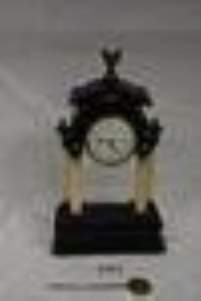 Portico Shelf Clock by Anton Scharpt