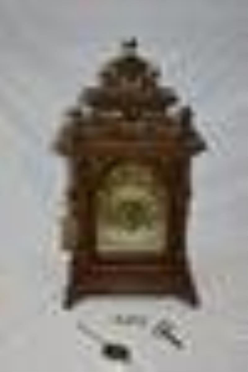 Excellent Bracket Clock with Brass appointments