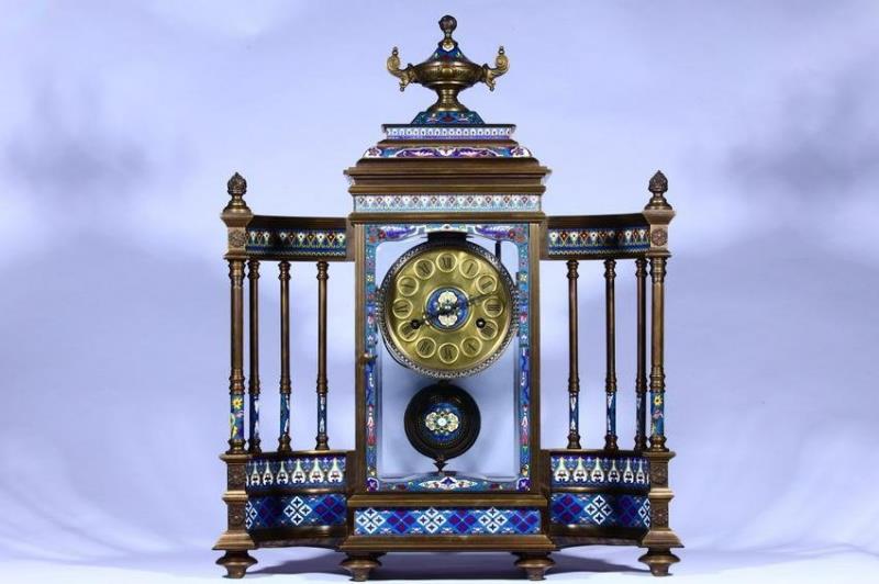 Qing Dynasty – Bronze Cloisonne Mechanical clock