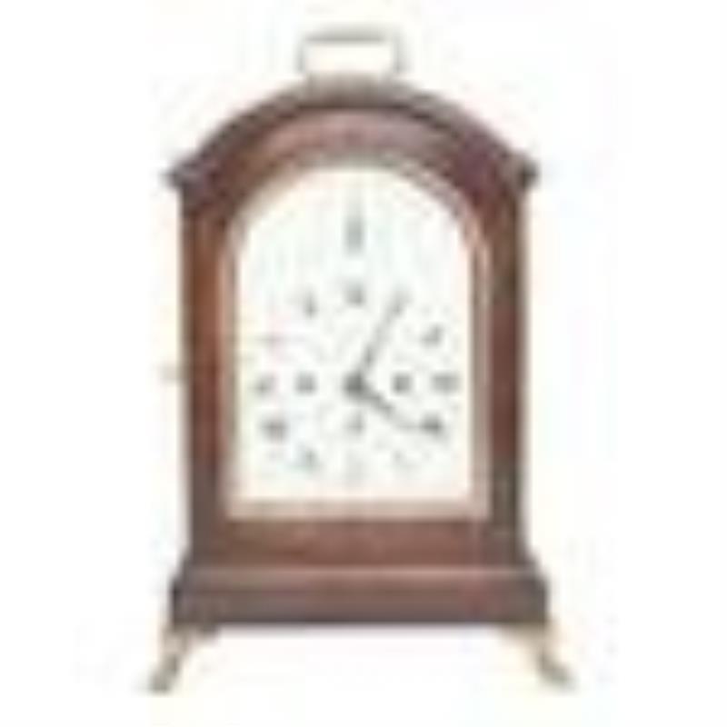 English George III Mahogany Bracket Clock by Berry