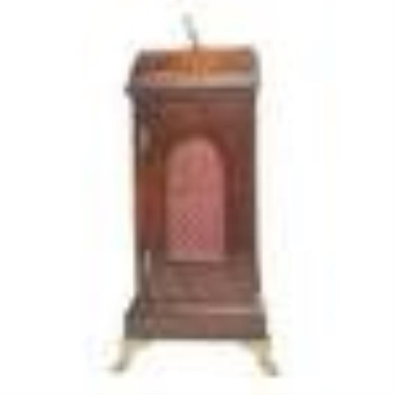 English George III Mahogany Bracket Clock by Berry