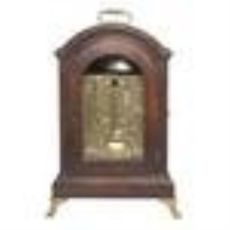 English George III Mahogany Bracket Clock by Berry
