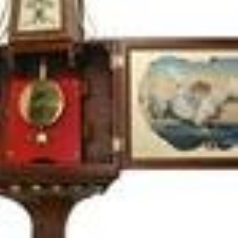 Foster Campos Reproduction Presentation Banjo Clock