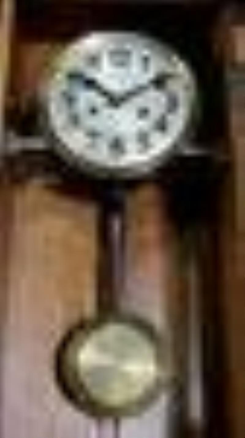 Gustrav Becker German wall clock, ca. 1910