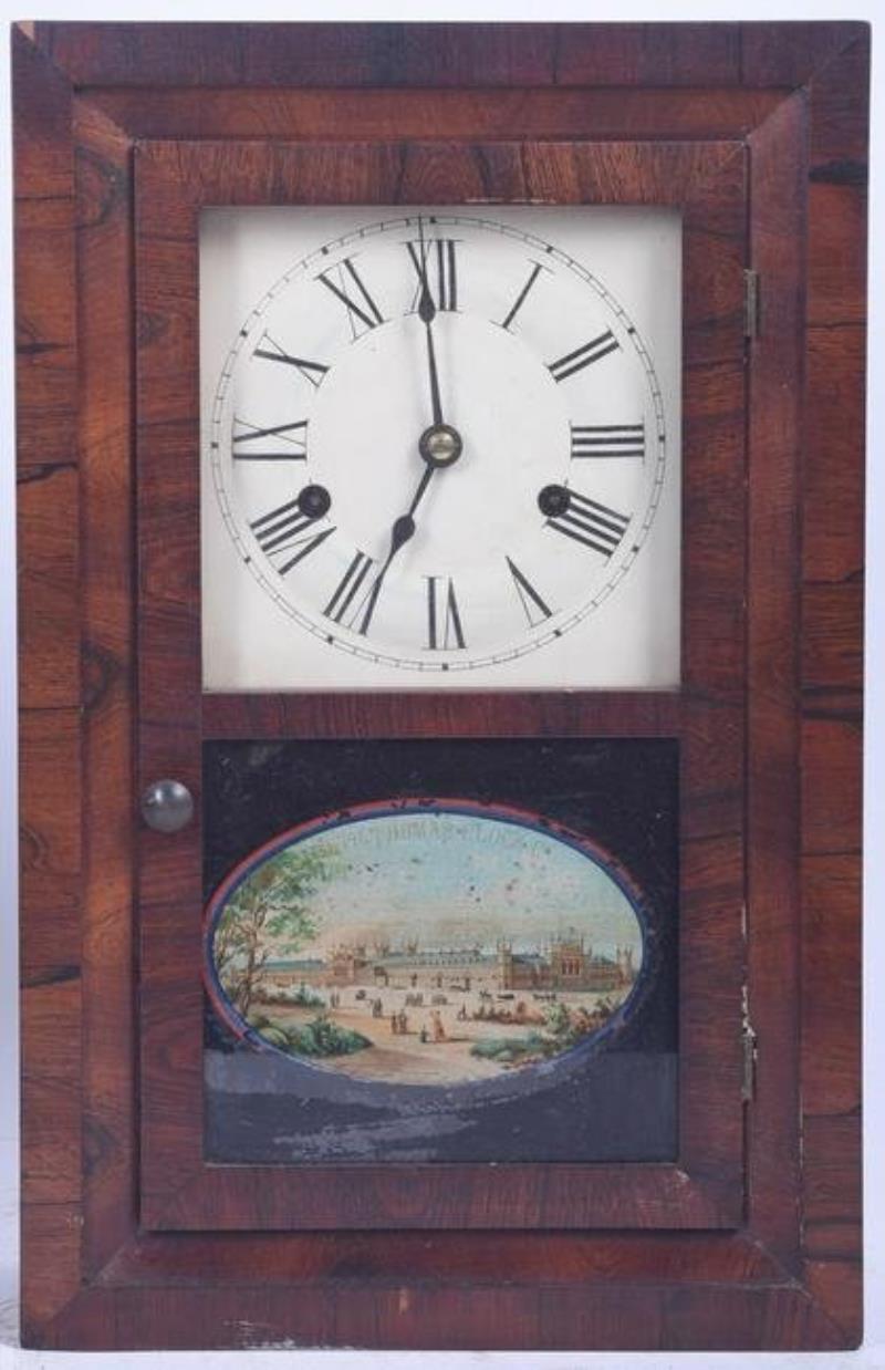 Seth Thomas Rosewood 30 hour Spring Clock