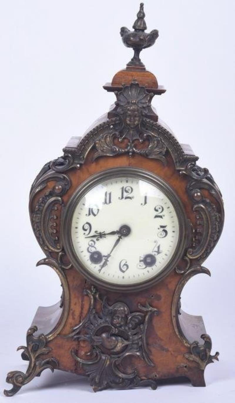 German rococo shelf clock