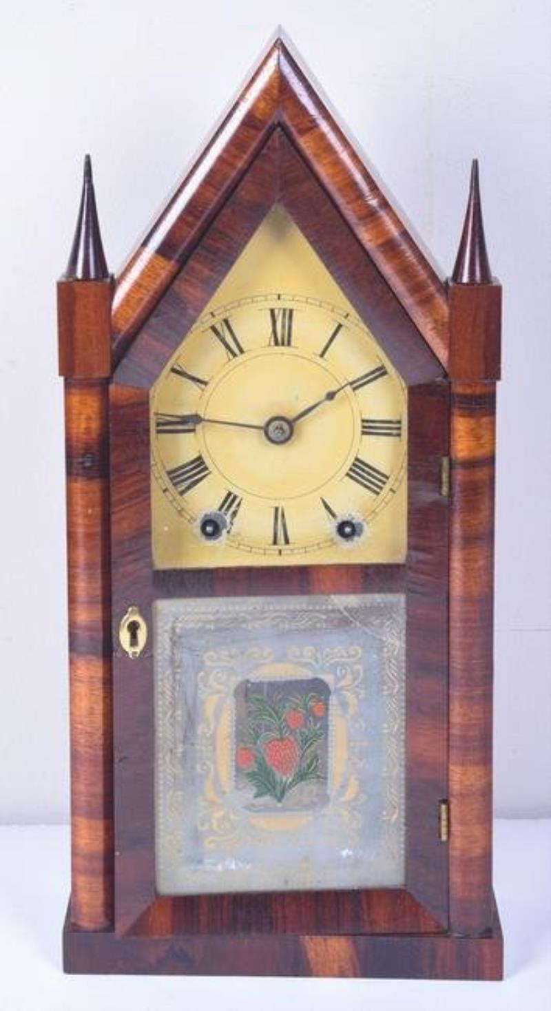 Brewster Ingraham Rare 3/4 size steeple clock