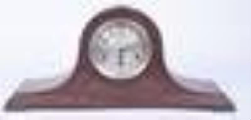 (2) Westminster chime tambour clocks