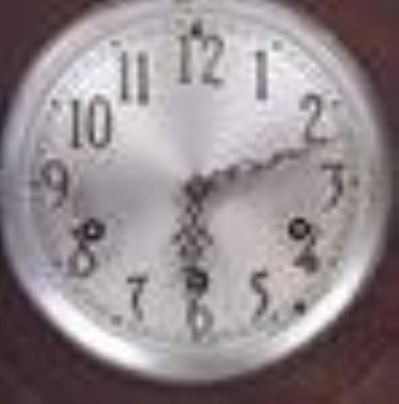 (2) Westminster chime tambour clocks